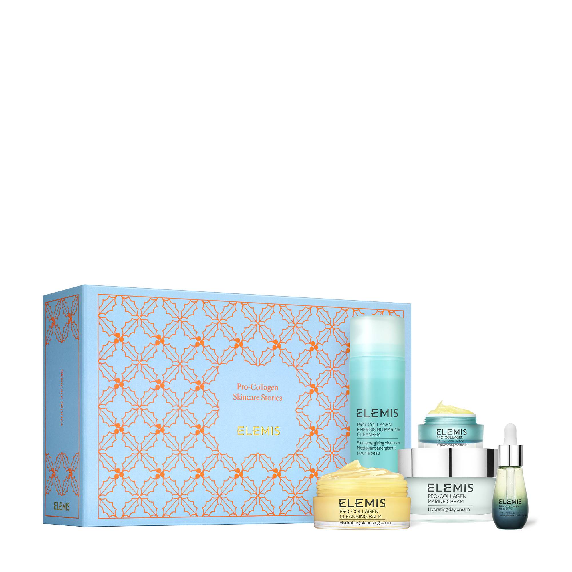 Набір Про-Колаген Розкішний догляд за шкірою ELEMIS Pro-Collagen Skincare Stories​ Gift Set